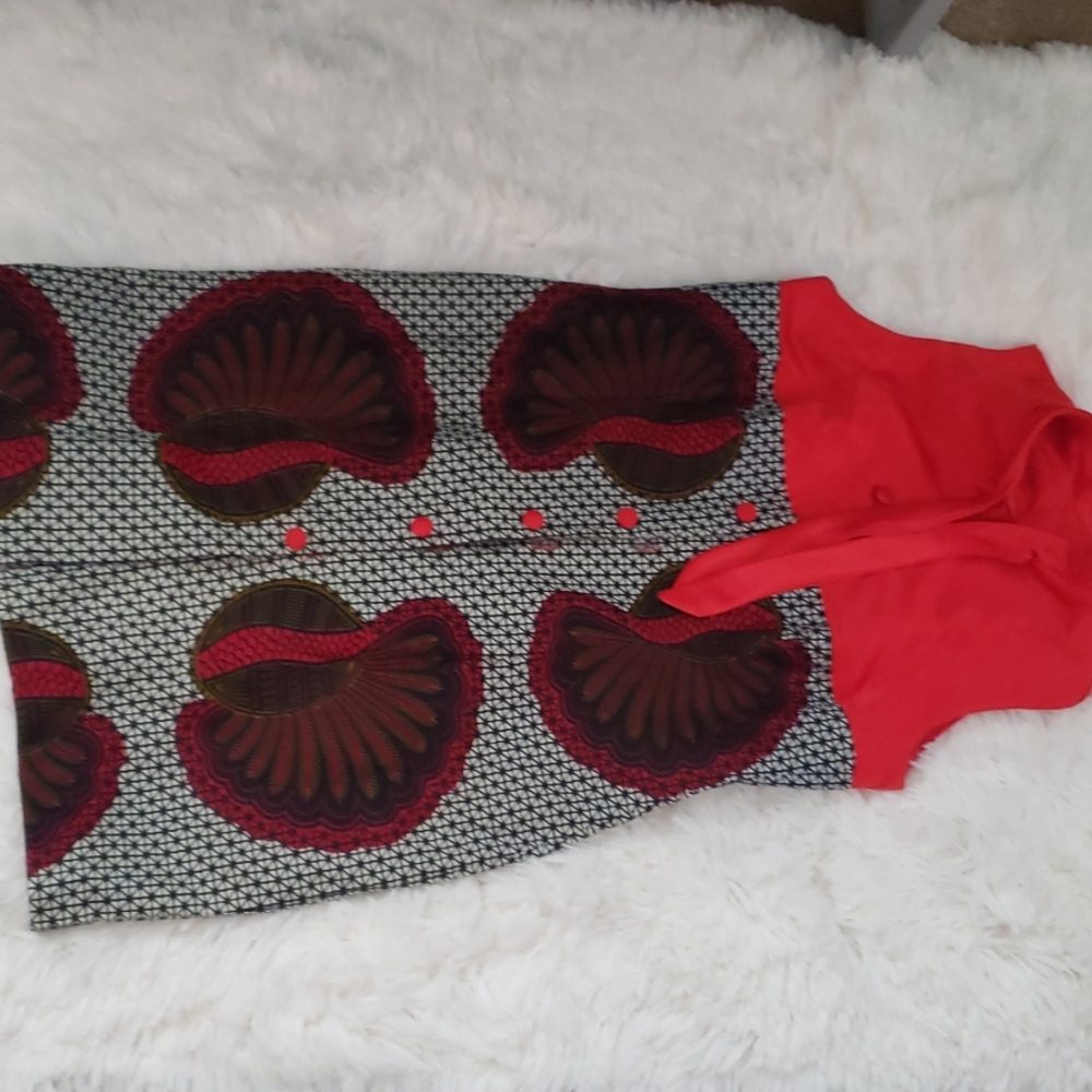 African Print dress